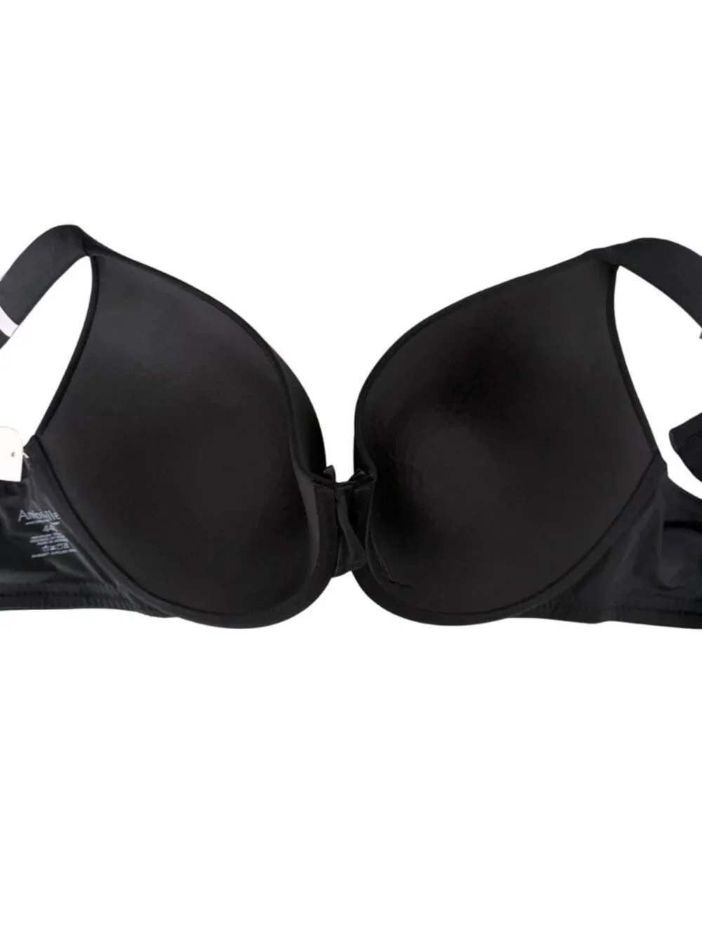 NWT Ambrielle Everyday Full Coverage Black Padded‎ Underwire Bra (44C)